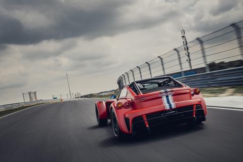 Donkervoort D8 GTO-JD70 R op Circuit Zandvoort