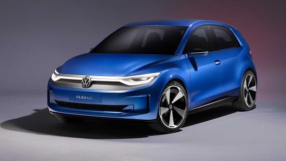 Volkswagen ID.2all schuin voor