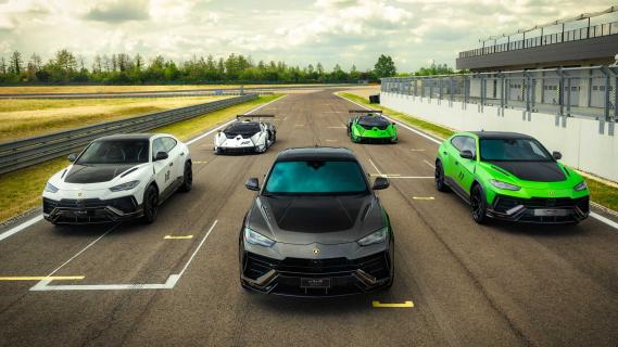 Lamborghini Urus Performante Essenza SCV12 Special Edition drie modellen voor Essenza SCV12