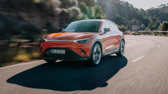 Smart #3 Brabus: 1e rij-indruk 2023 rijdend 3/4 voor