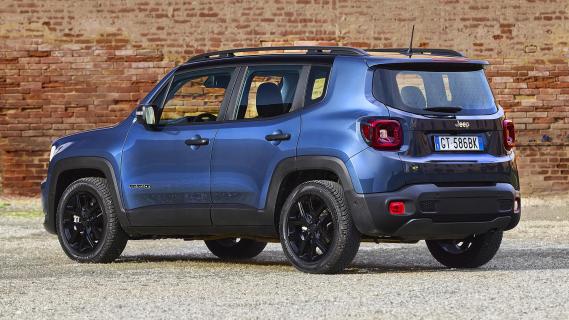 Jeep Renegade E-Hybrid Altitude (2024) schuin achter