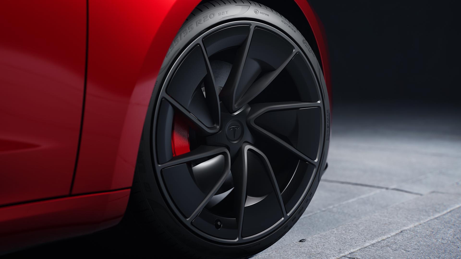 Tesla model 3 performance (2024) wiel